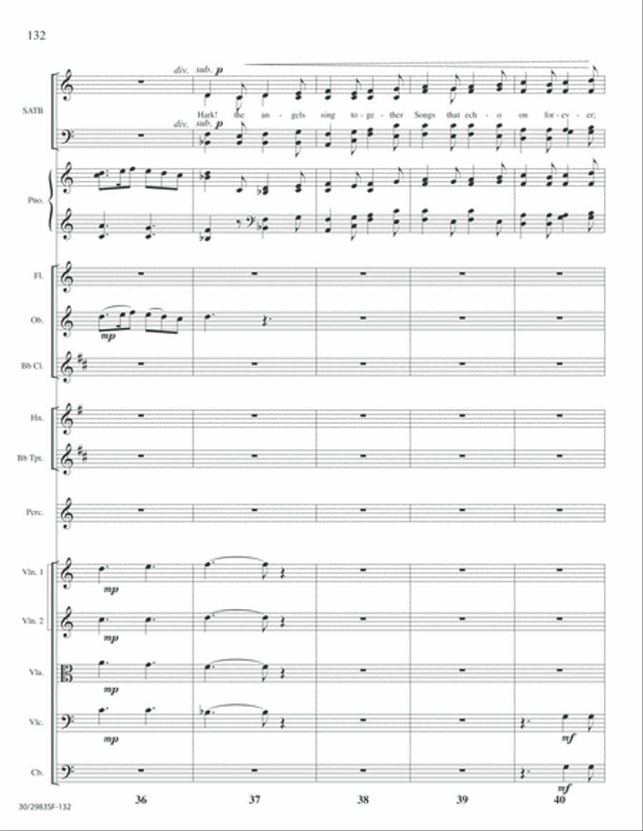 Lord of Glory - Full Score Choir scores gallery preview page 134