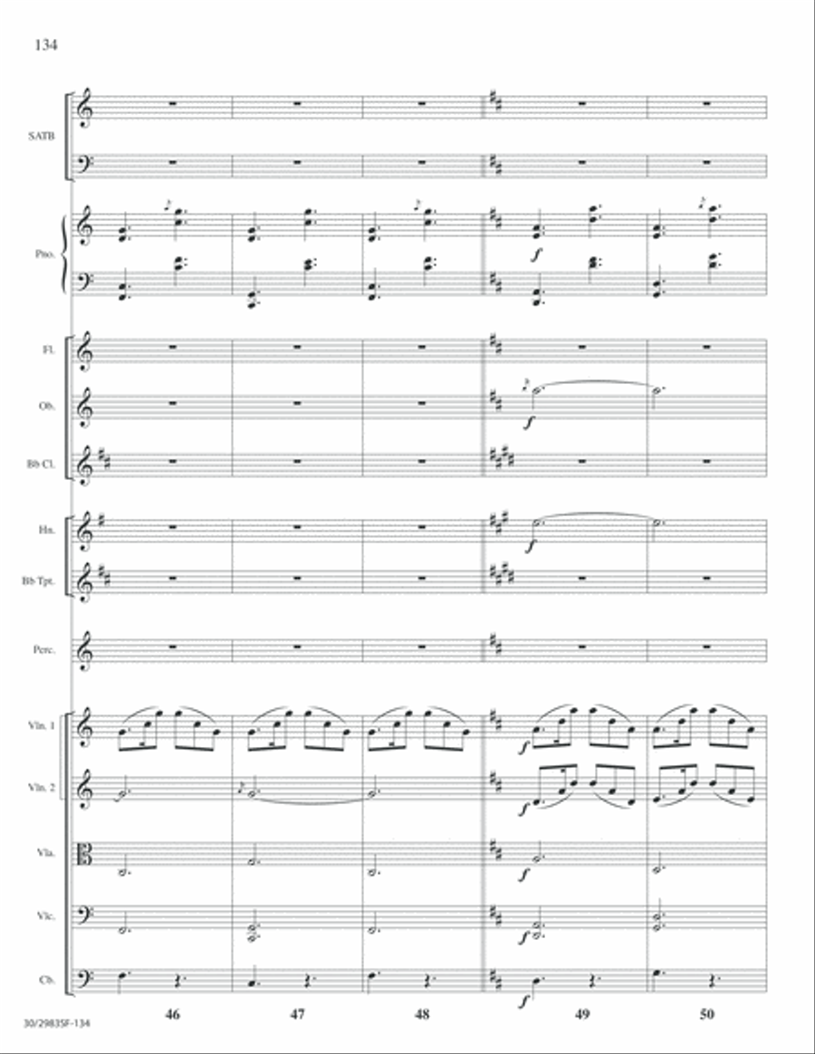 Lord of Glory - Full Score Choir scores gallery preview page 136