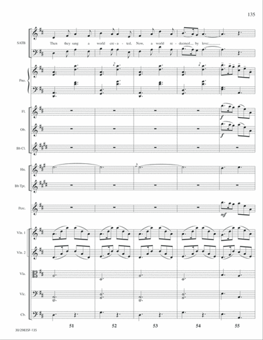 Lord of Glory - Full Score Choir scores gallery preview page 137