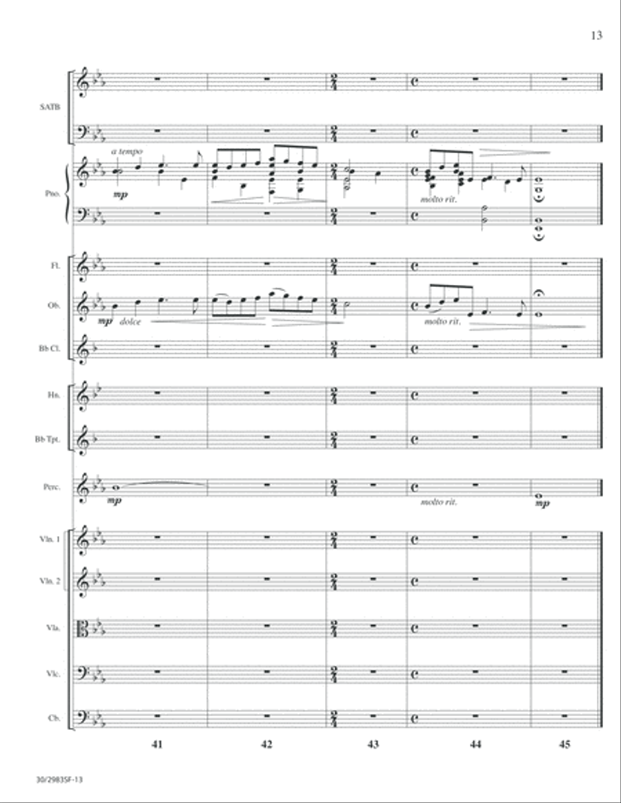 Lord of Glory - Full Score Choir scores gallery preview page 15
