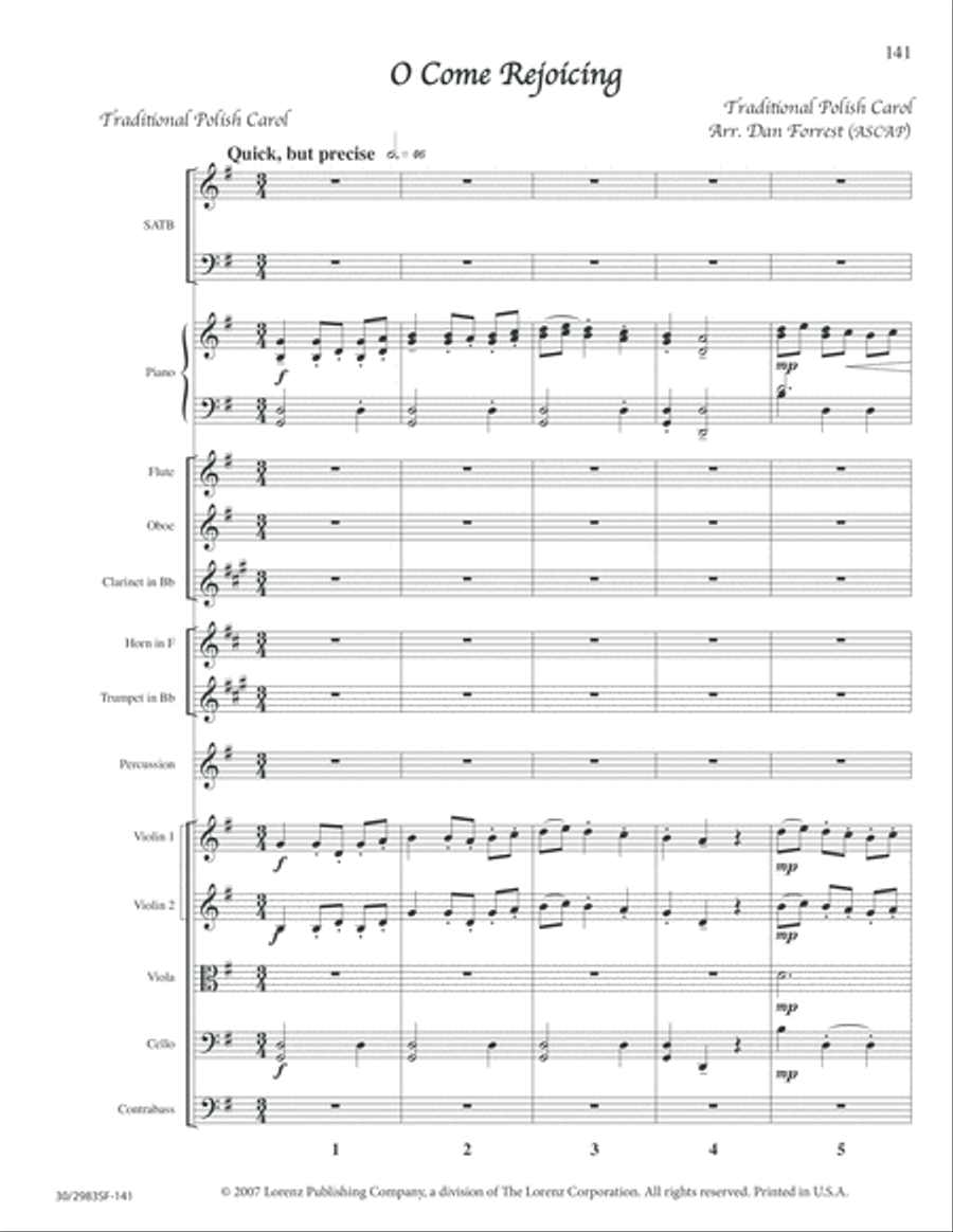 Lord of Glory - Full Score Choir scores gallery preview page 143