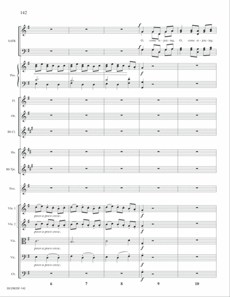 Lord of Glory - Full Score Choir scores gallery preview page 144