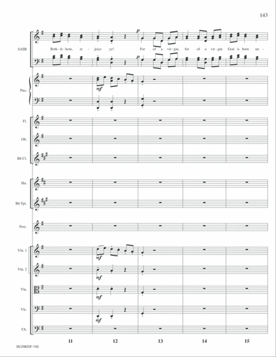 Lord of Glory - Full Score Choir scores gallery preview page 145