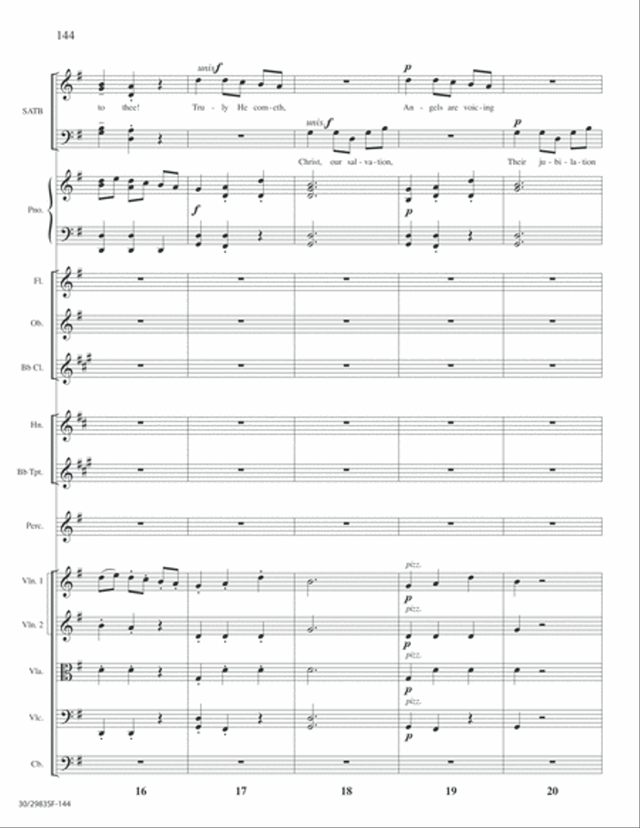 Lord of Glory - Full Score Choir scores gallery preview page 146