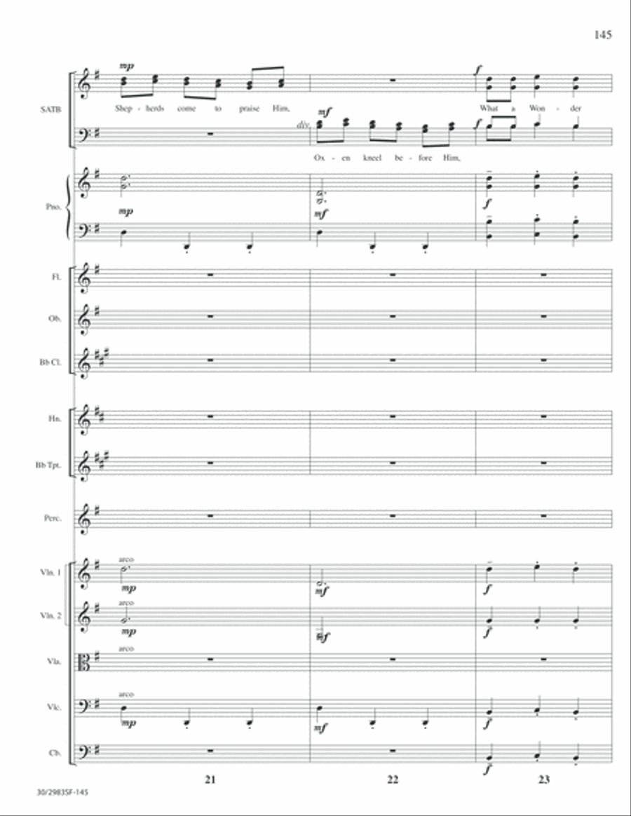 Lord of Glory - Full Score Choir scores gallery preview page 147