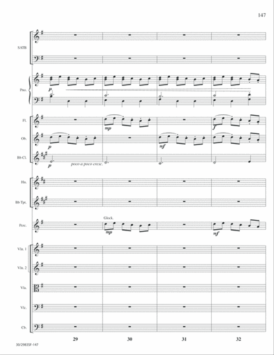 Lord of Glory - Full Score Choir scores gallery preview page 149