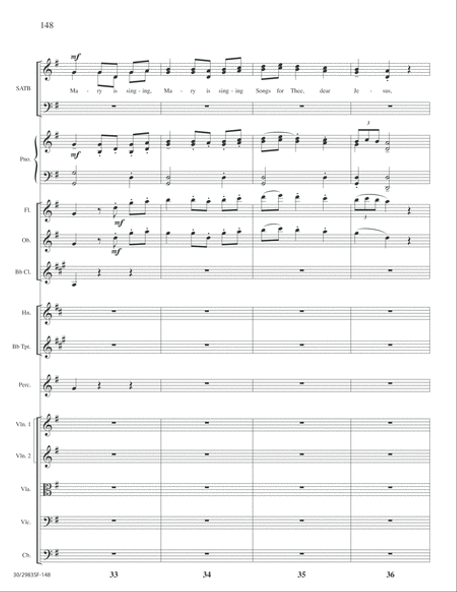 Lord of Glory - Full Score Choir scores gallery preview page 150