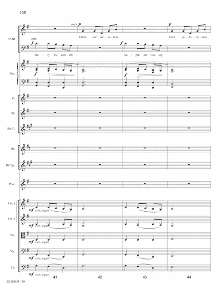 Lord of Glory - Full Score Choir scores gallery preview page 152