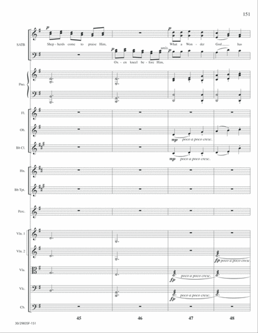 Lord of Glory - Full Score Choir scores gallery preview page 153