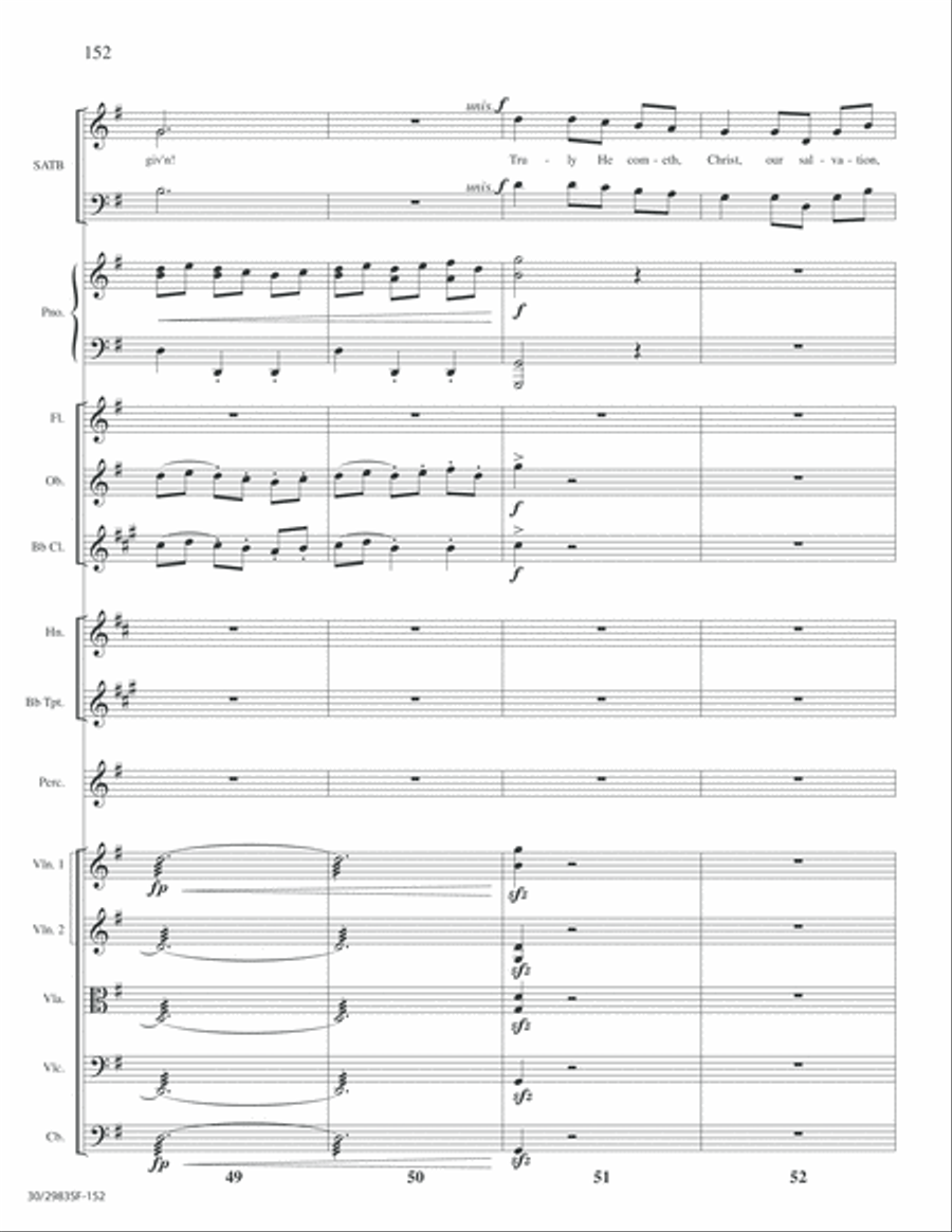 Lord of Glory - Full Score Choir scores gallery preview page 154