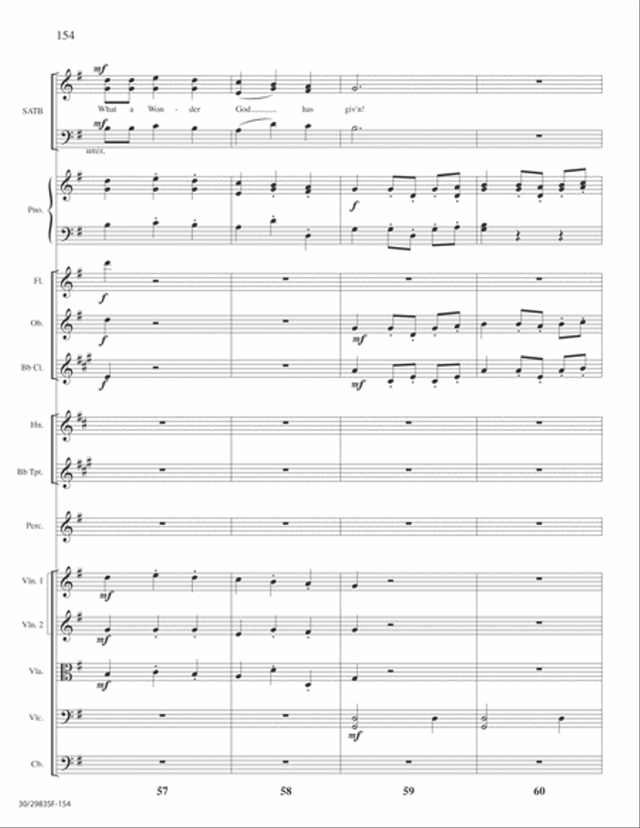 Lord of Glory - Full Score Choir scores gallery preview page 156