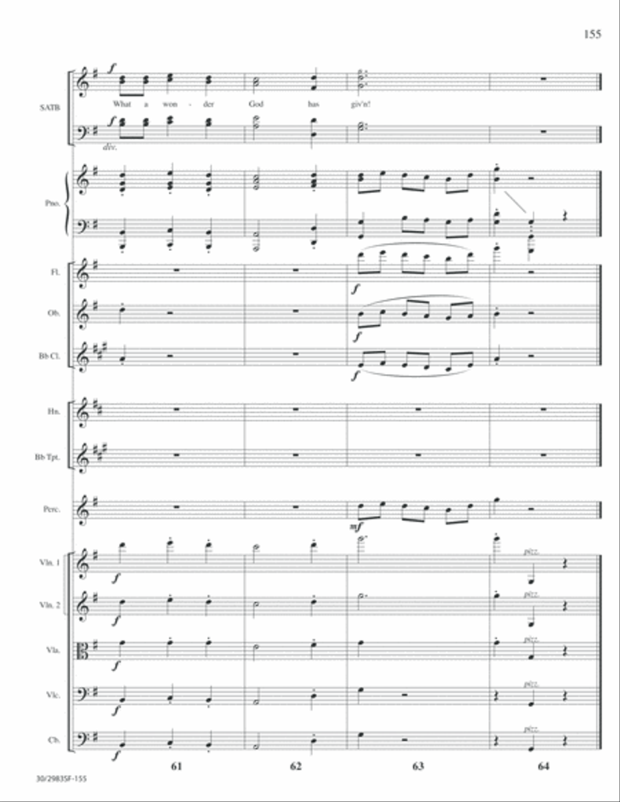 Lord of Glory - Full Score Choir scores gallery preview page 157