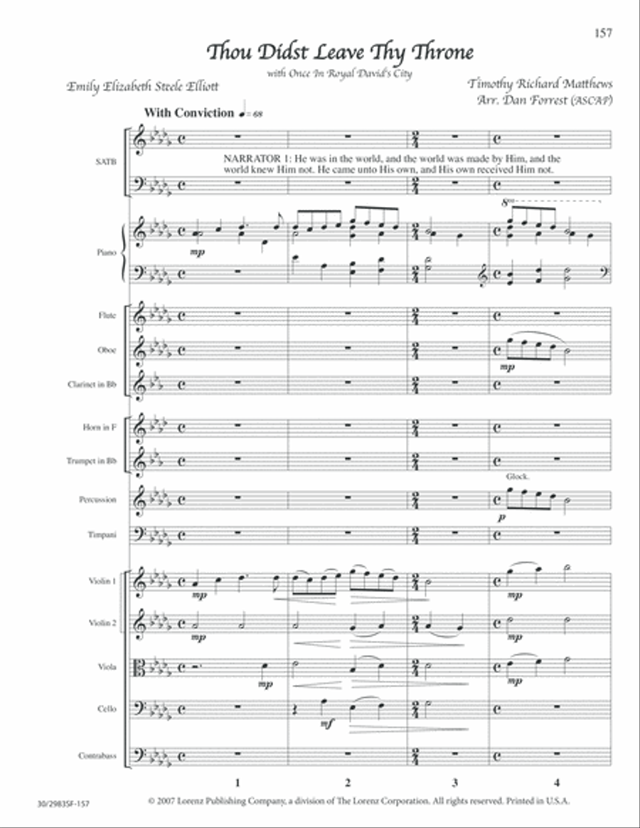 Lord of Glory - Full Score Choir scores gallery preview page 159