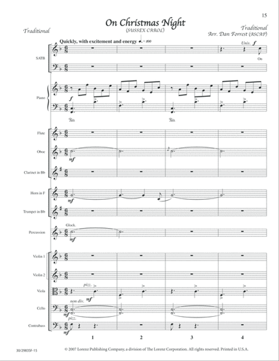 Lord of Glory - Full Score Choir scores gallery preview page 17