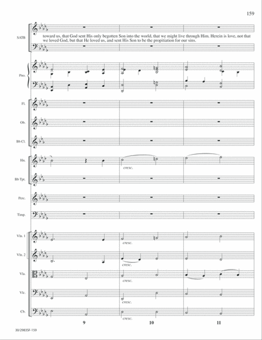 Lord of Glory - Full Score Choir scores gallery preview page 161