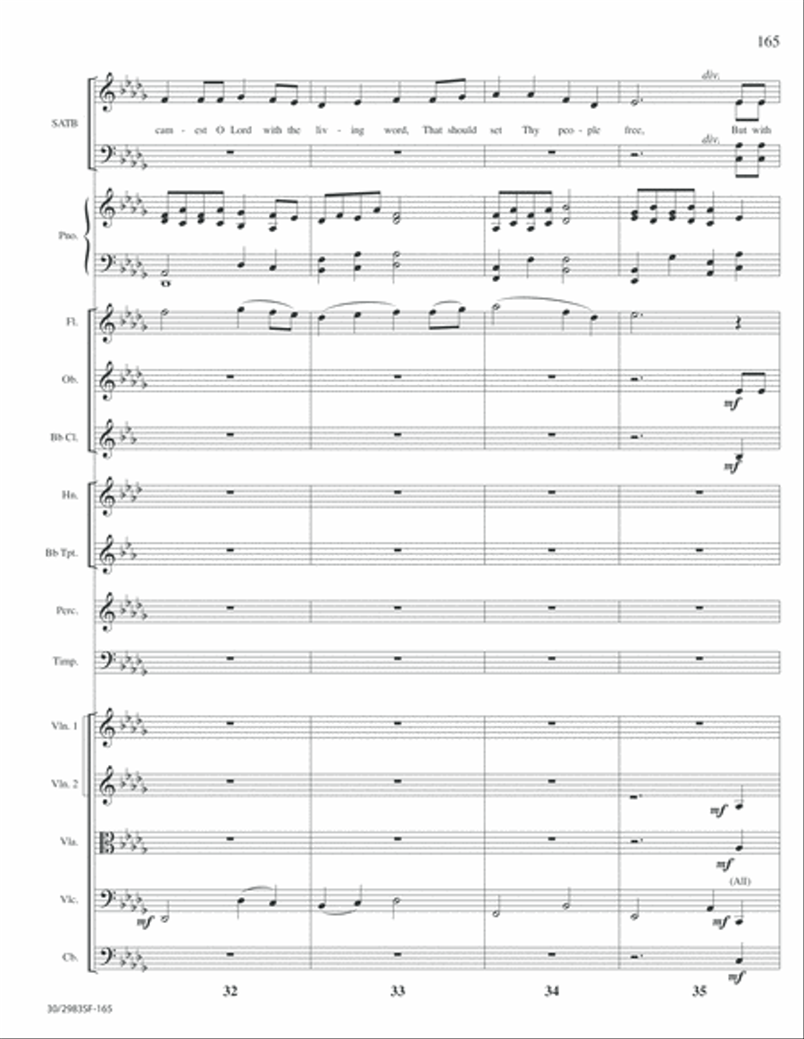 Lord of Glory - Full Score Choir scores gallery preview page 167