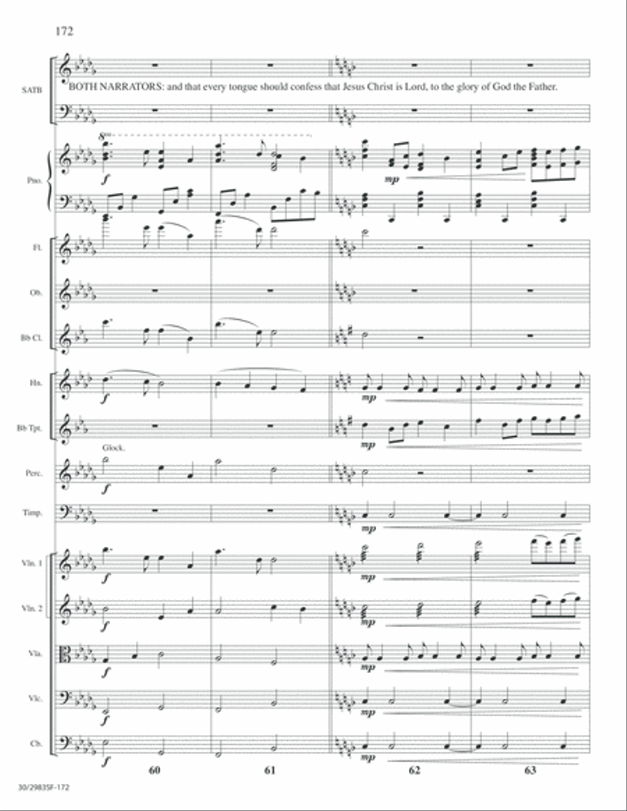 Lord of Glory - Full Score Choir scores gallery preview page 174