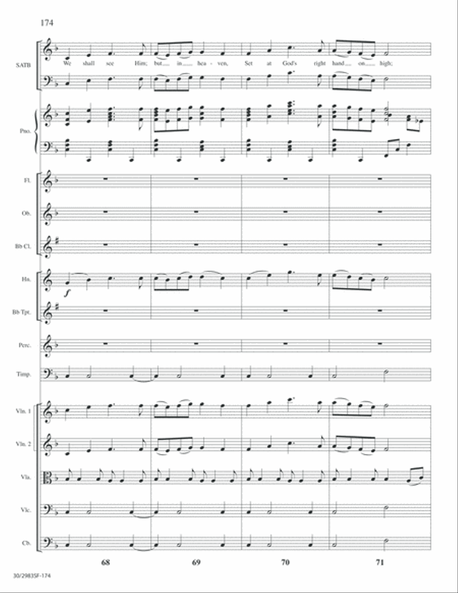 Lord of Glory - Full Score Choir scores gallery preview page 176