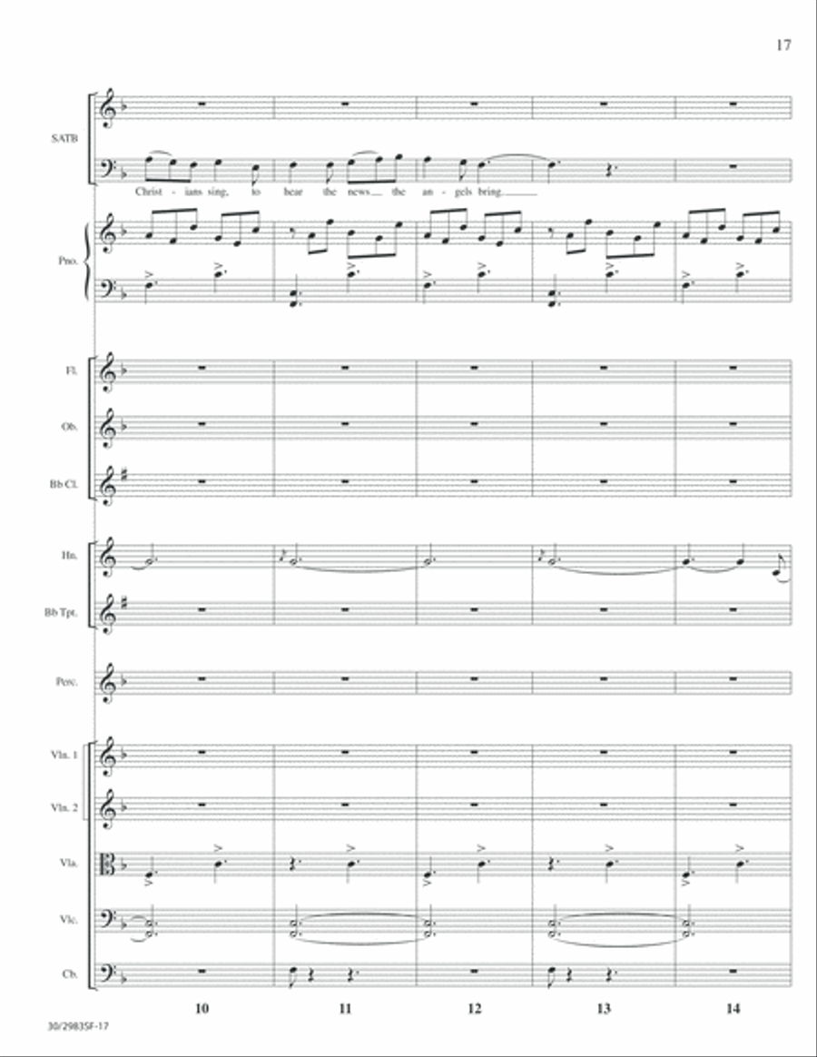 Lord of Glory - Full Score Choir scores gallery preview page 19