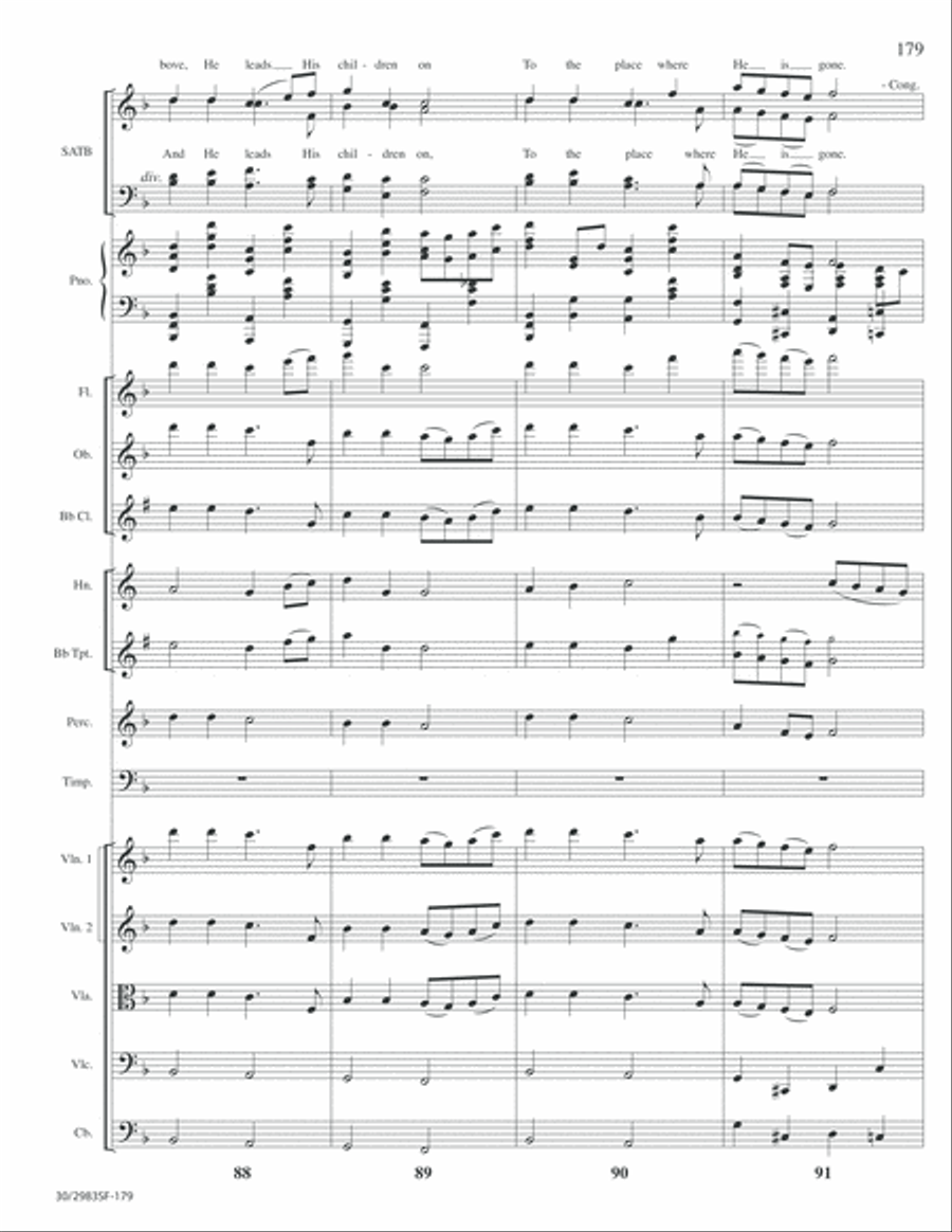 Lord of Glory - Full Score Choir scores gallery preview page 181