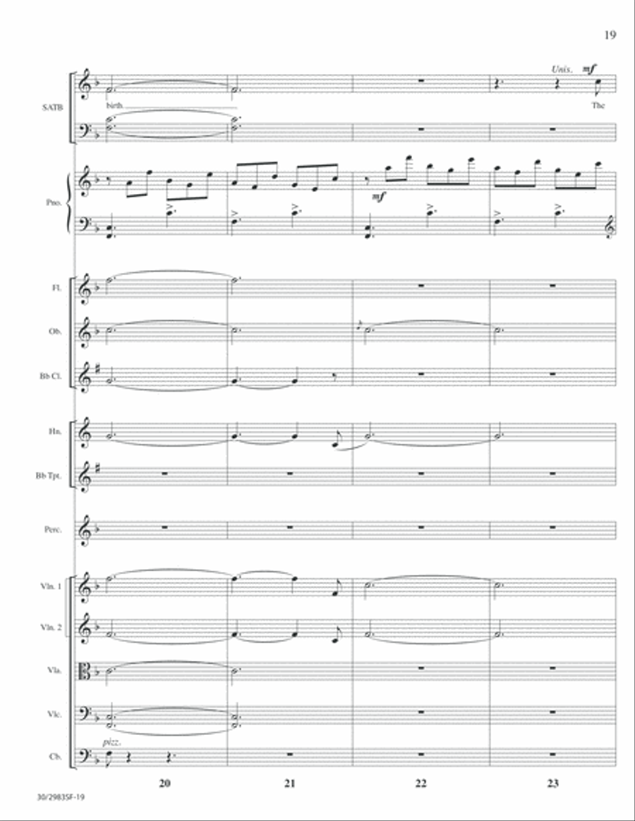 Lord of Glory - Full Score Choir scores gallery preview page 21