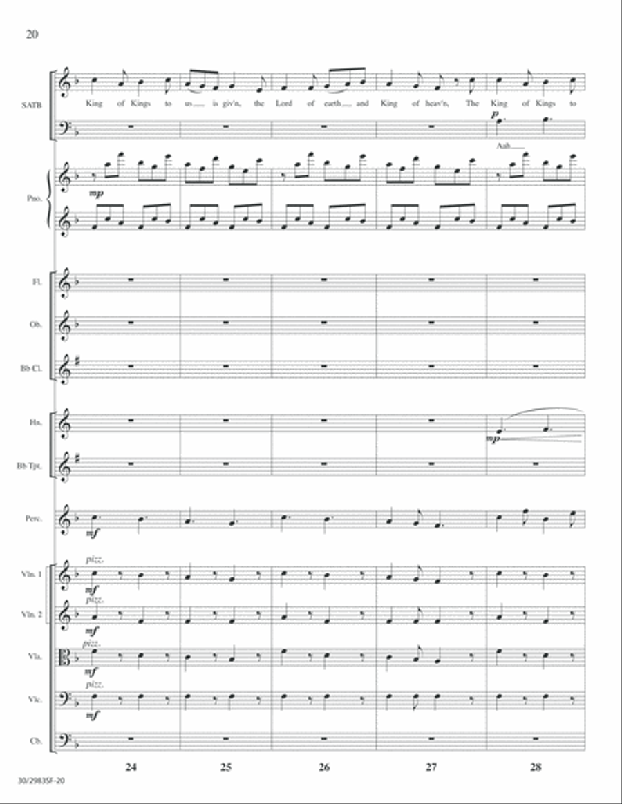 Lord of Glory - Full Score Choir scores gallery preview page 22