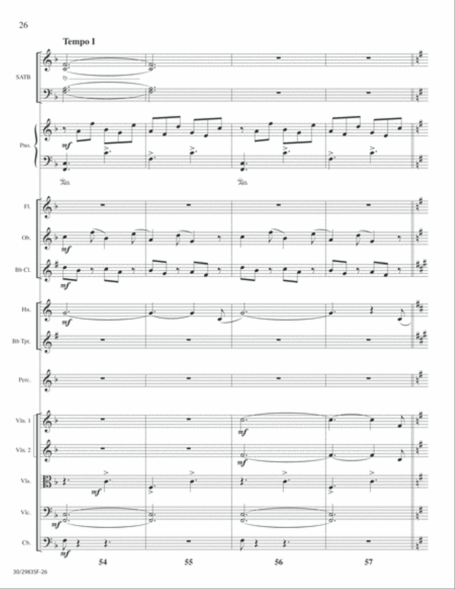 Lord of Glory - Full Score Choir scores gallery preview page 28