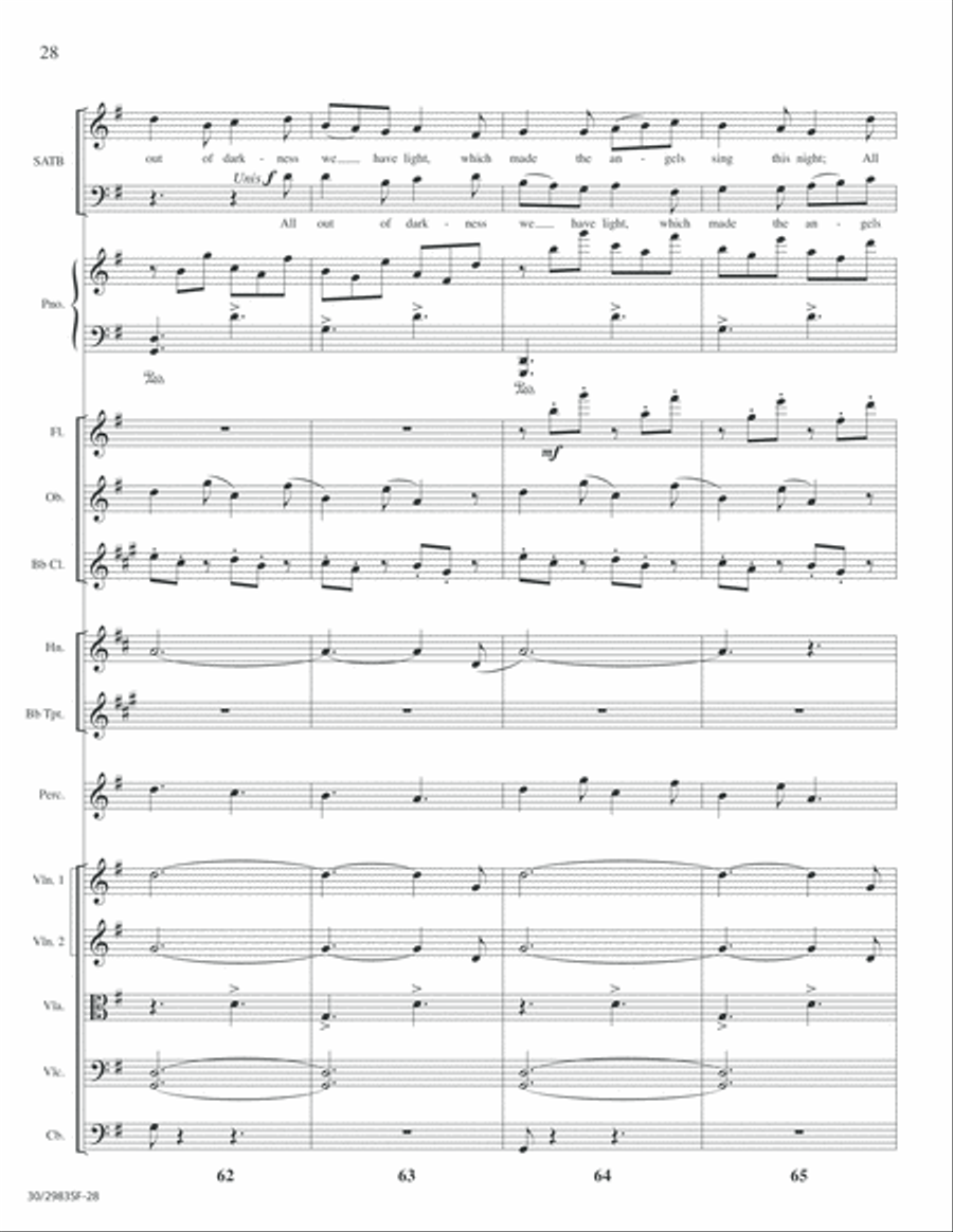 Lord of Glory - Full Score Choir scores gallery preview page 30