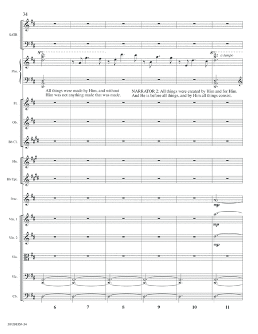 Lord of Glory - Full Score Choir scores gallery preview page 36