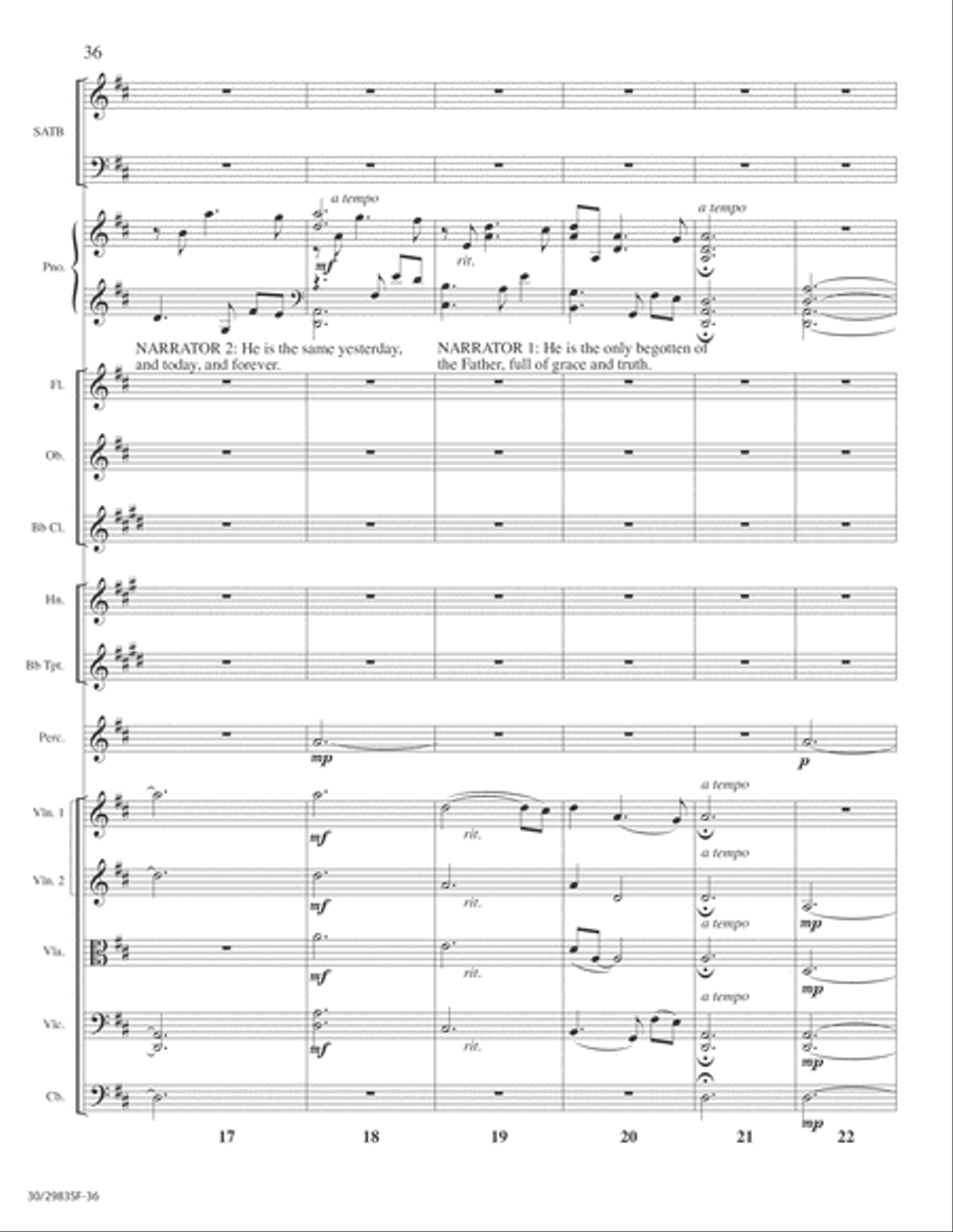 Lord of Glory - Full Score Choir scores gallery preview page 38