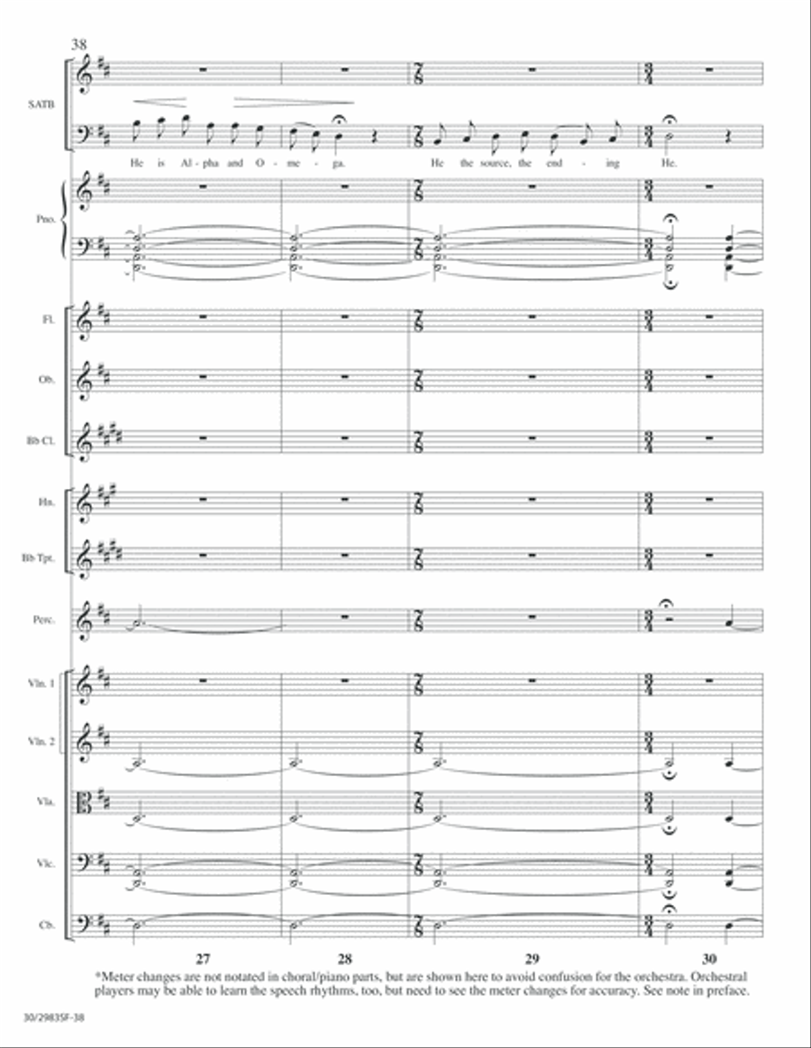 Lord of Glory - Full Score Choir scores gallery preview page 40