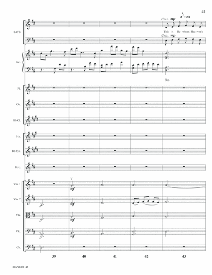 Lord of Glory - Full Score Choir scores gallery preview page 43