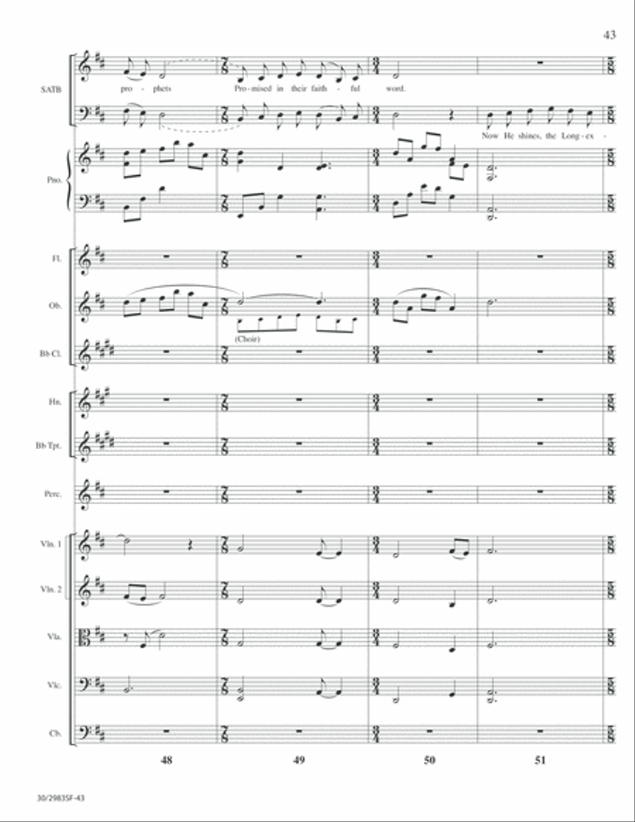 Lord of Glory - Full Score Choir scores gallery preview page 45