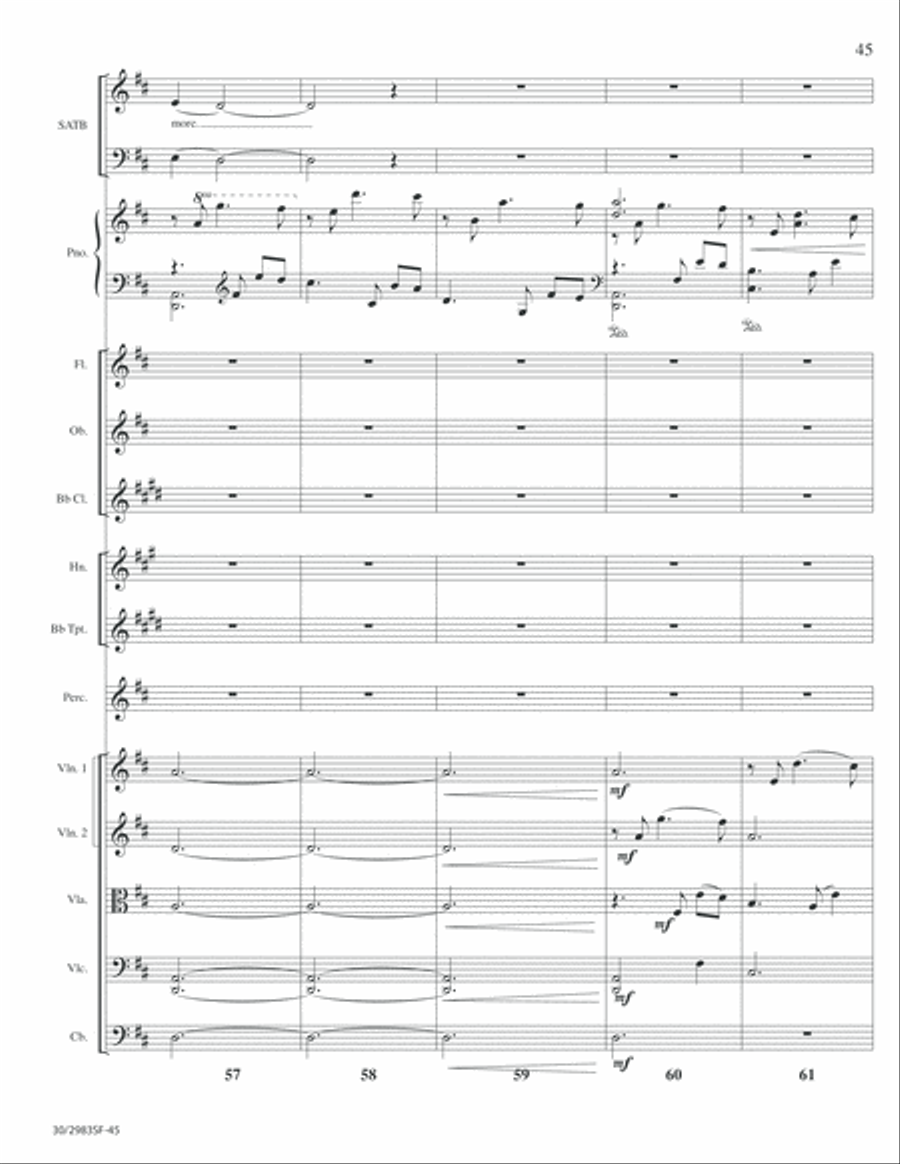 Lord of Glory - Full Score Choir scores gallery preview page 47