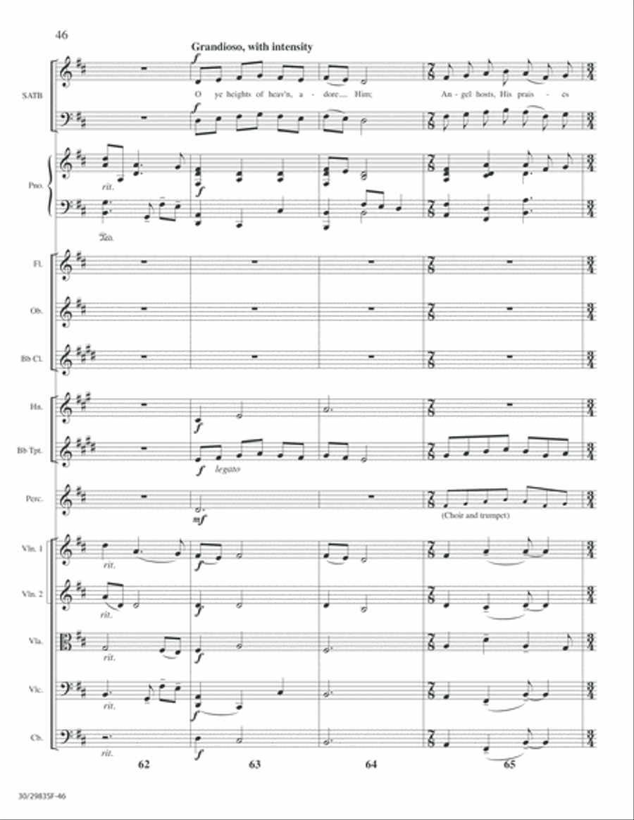 Lord of Glory - Full Score Choir scores gallery preview page 48