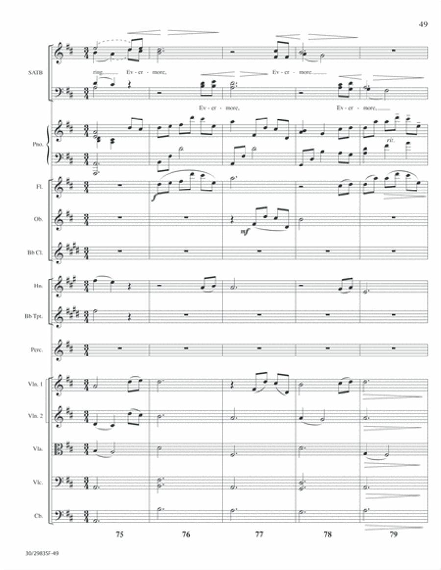Lord of Glory - Full Score Choir scores gallery preview page 51
