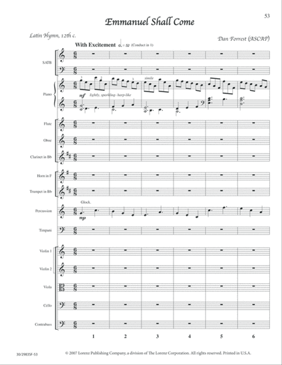 Lord of Glory - Full Score Choir scores gallery preview page 55
