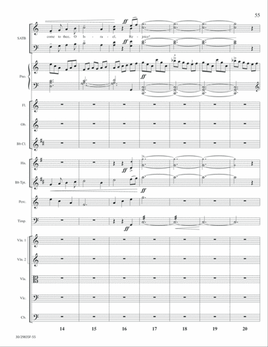 Lord of Glory - Full Score Choir scores gallery preview page 57