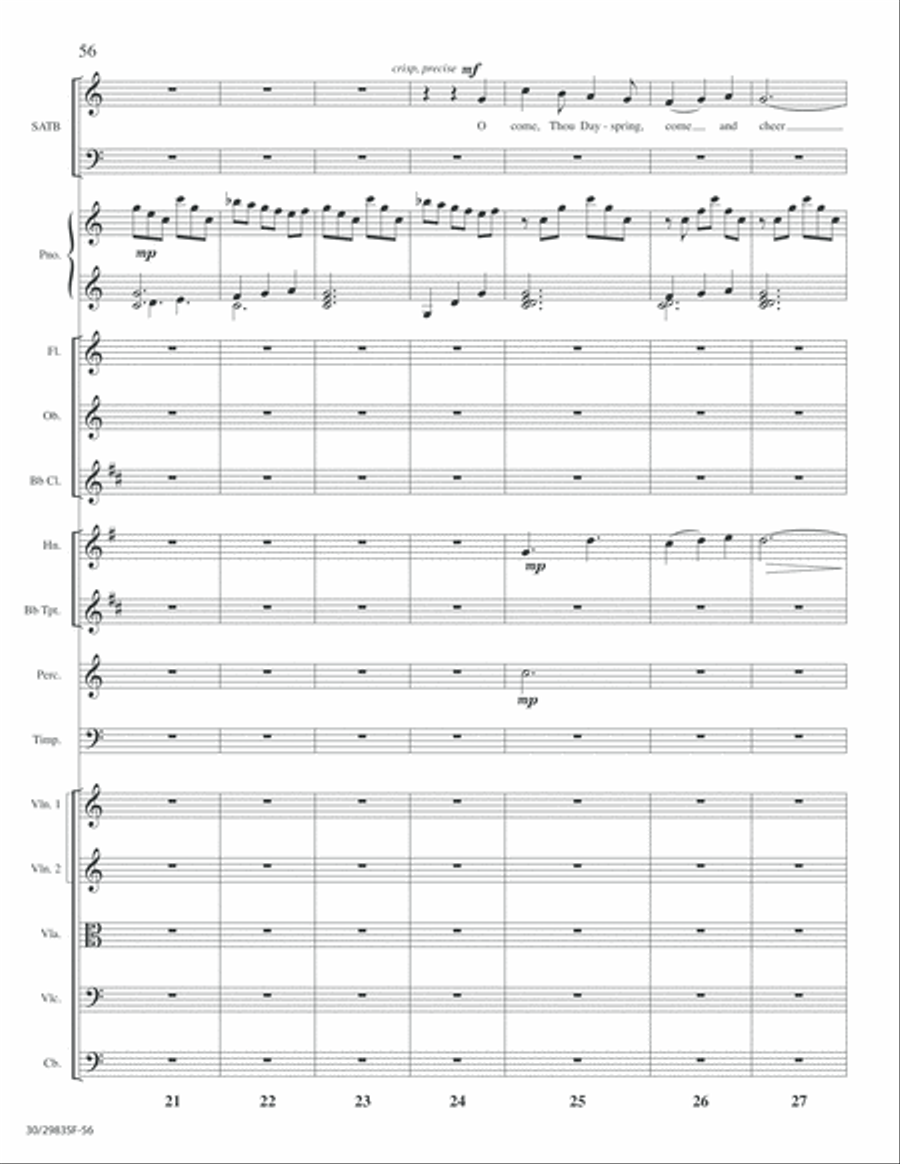 Lord of Glory - Full Score Choir scores gallery preview page 58