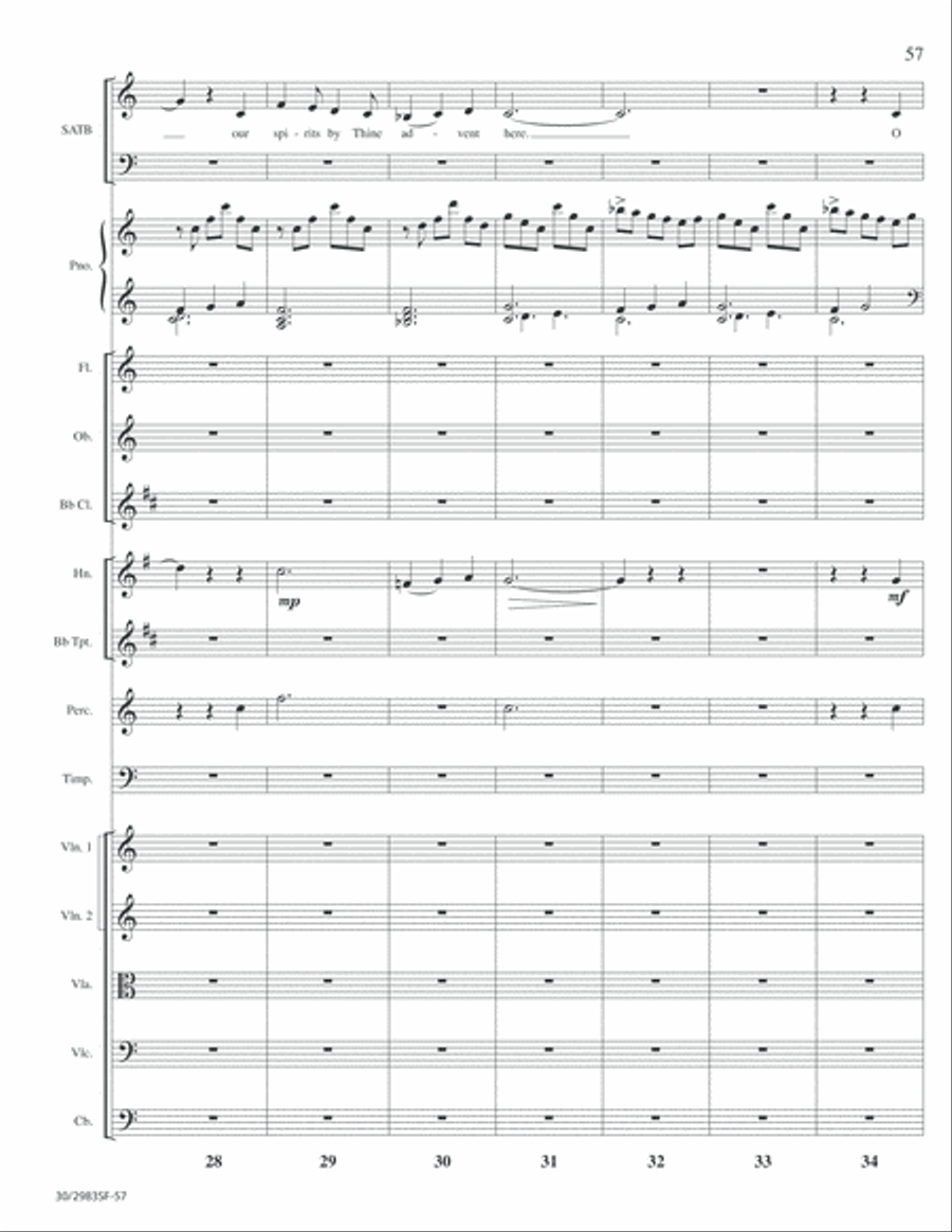 Lord of Glory - Full Score Choir scores gallery preview page 59
