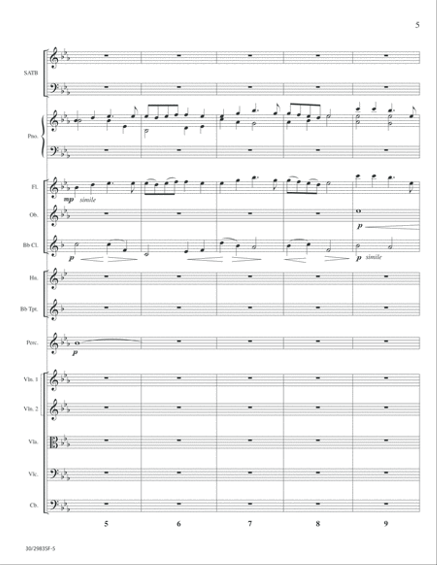 Lord of Glory - Full Score Choir scores gallery preview page 7