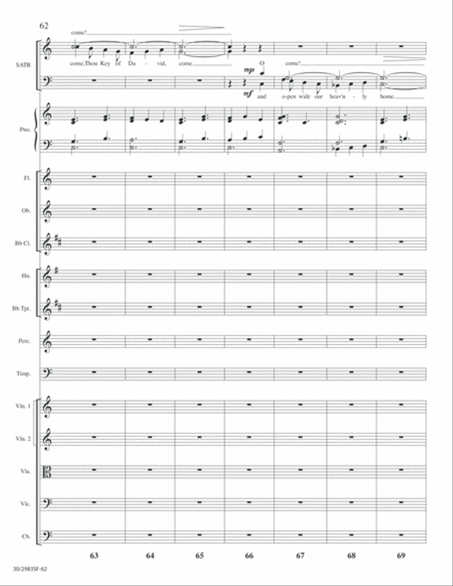 Lord of Glory - Full Score Choir scores gallery preview page 64