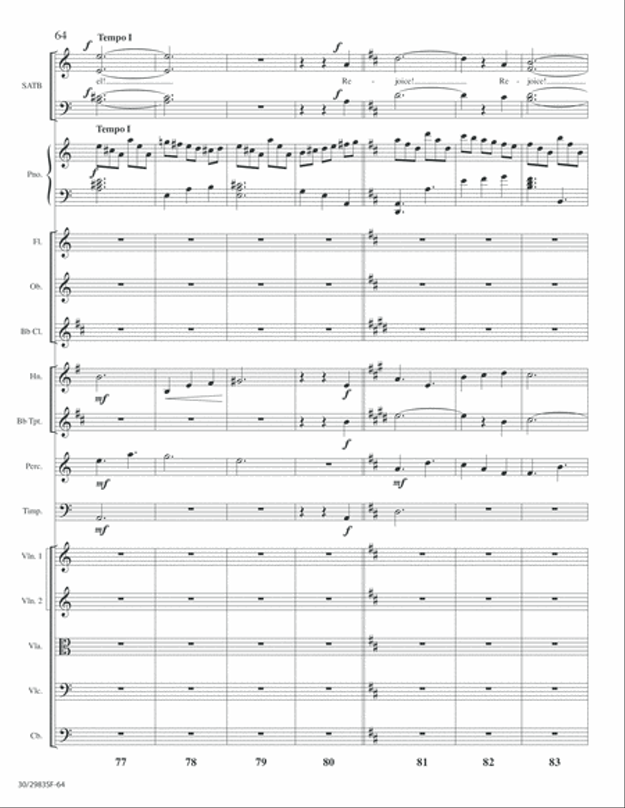 Lord of Glory - Full Score Choir scores gallery preview page 66