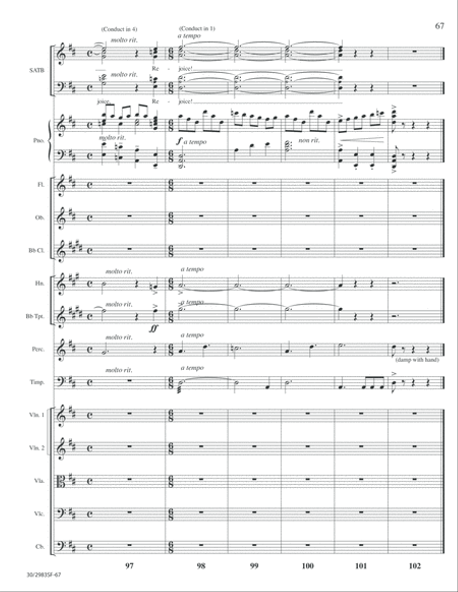 Lord of Glory - Full Score Choir scores gallery preview page 69