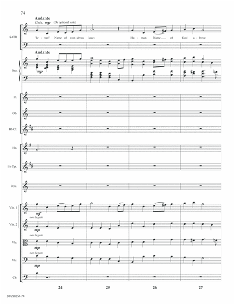 Lord of Glory - Full Score Choir scores gallery preview page 76