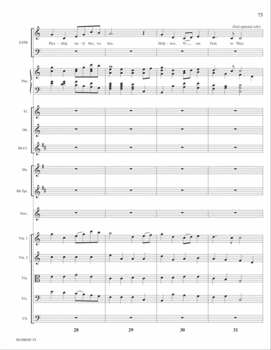 Lord of Glory - Full Score Choir scores gallery preview page 77