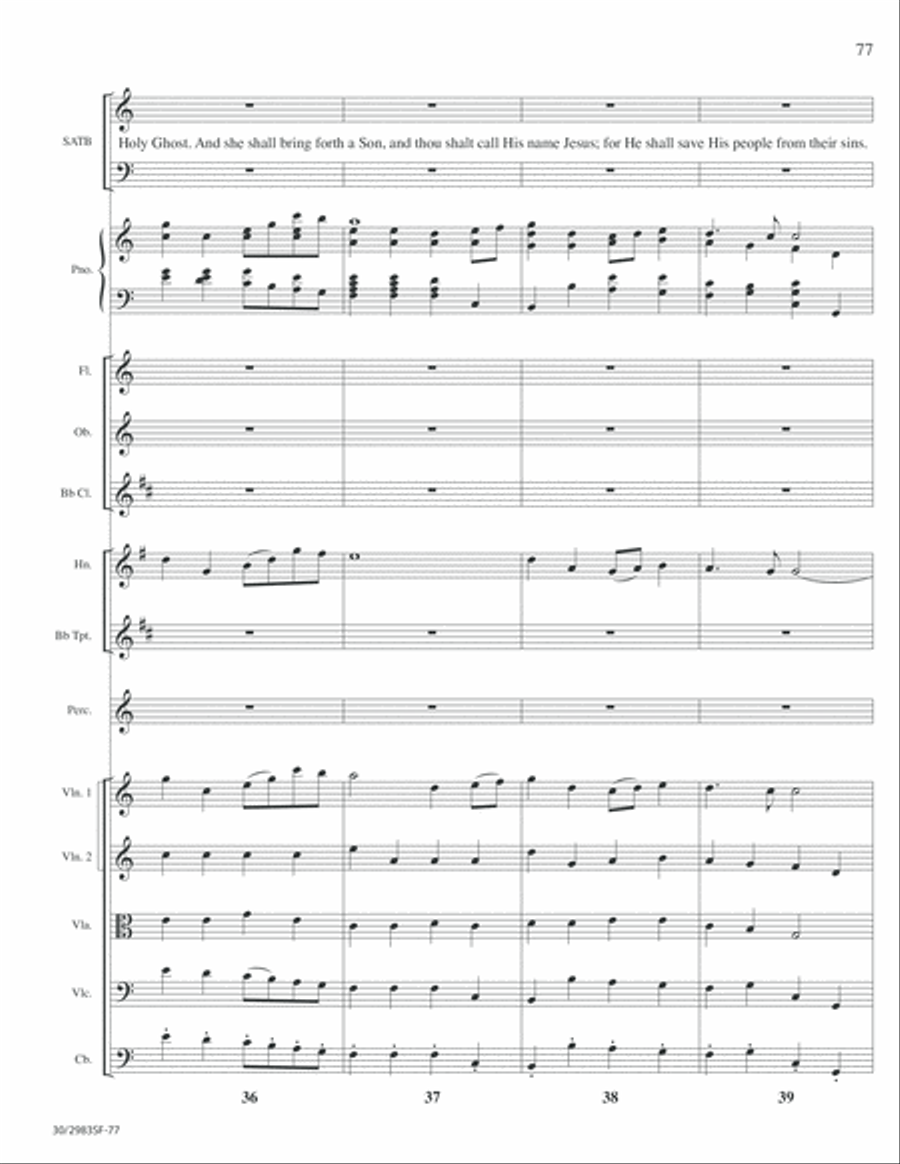 Lord of Glory - Full Score Choir scores gallery preview page 79