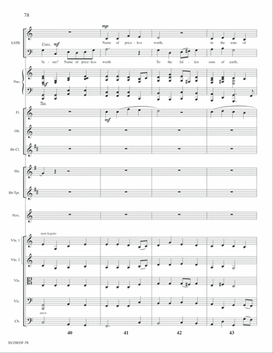 Lord of Glory - Full Score Choir scores gallery preview page 80