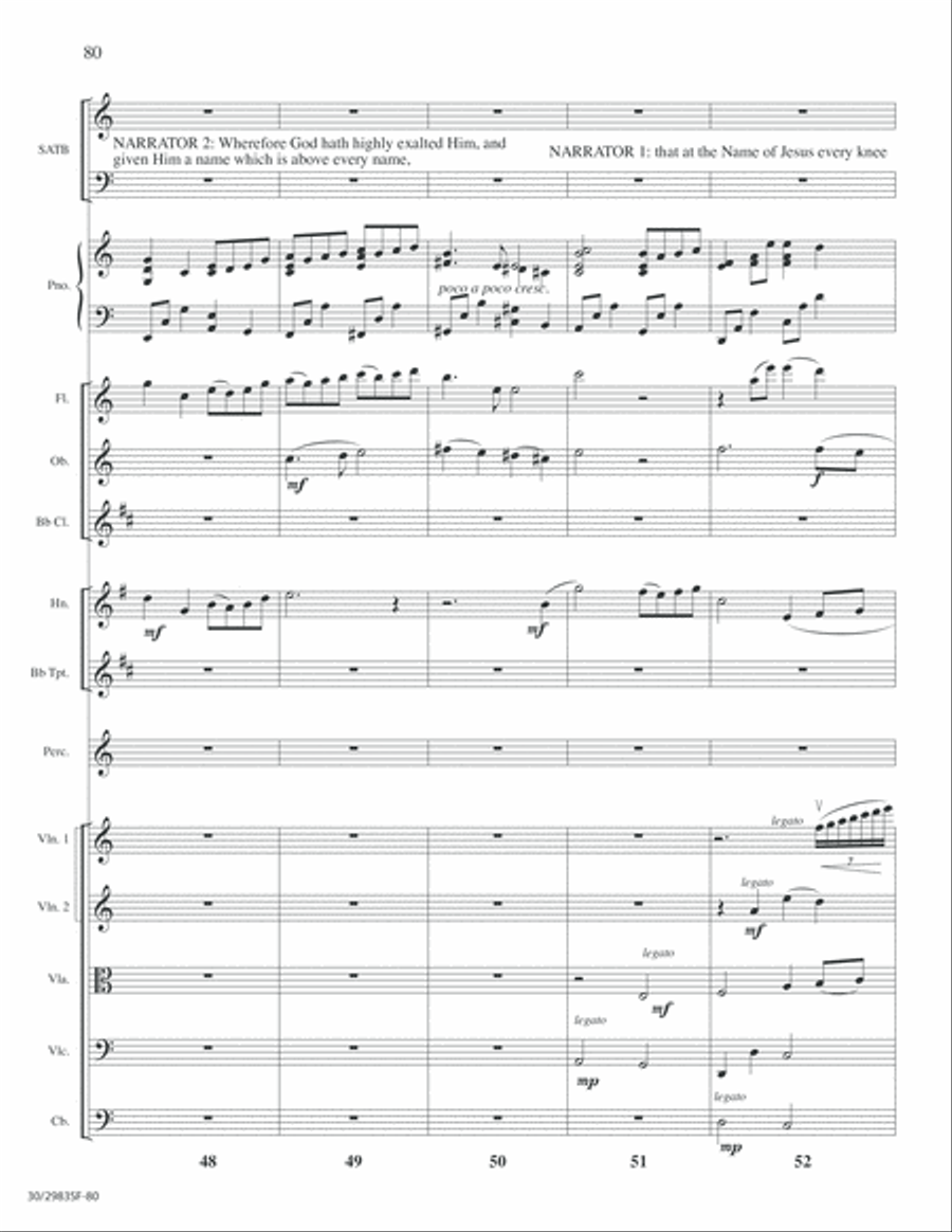 Lord of Glory - Full Score Choir scores gallery preview page 82