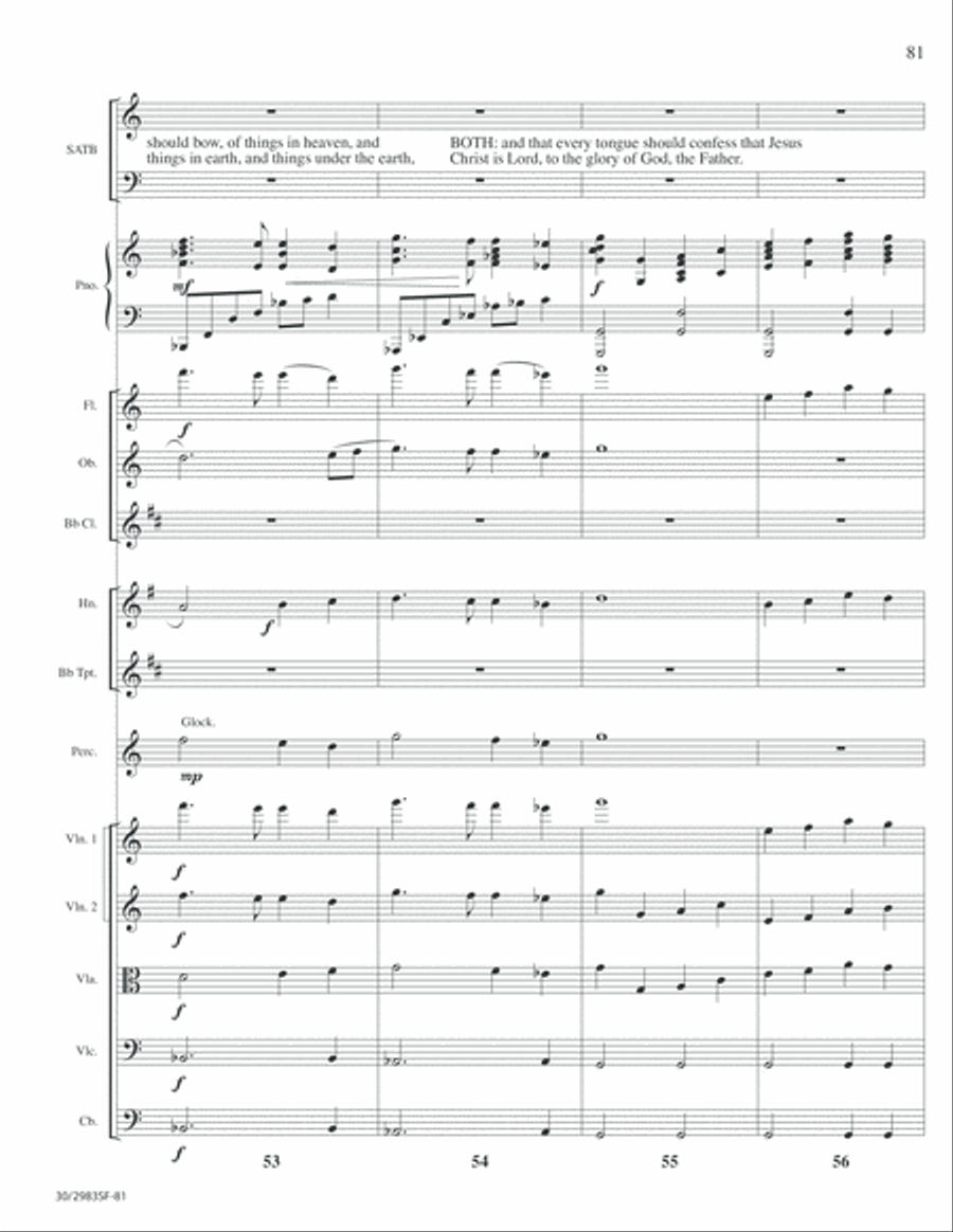 Lord of Glory - Full Score Choir scores gallery preview page 83